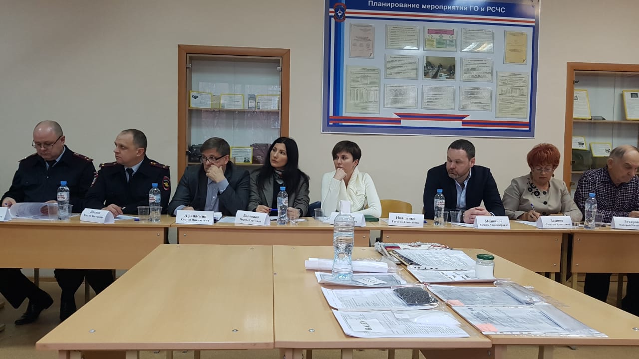 Заседание рабочей группы по вопросам экологии Советского района Ростова-на-Дону