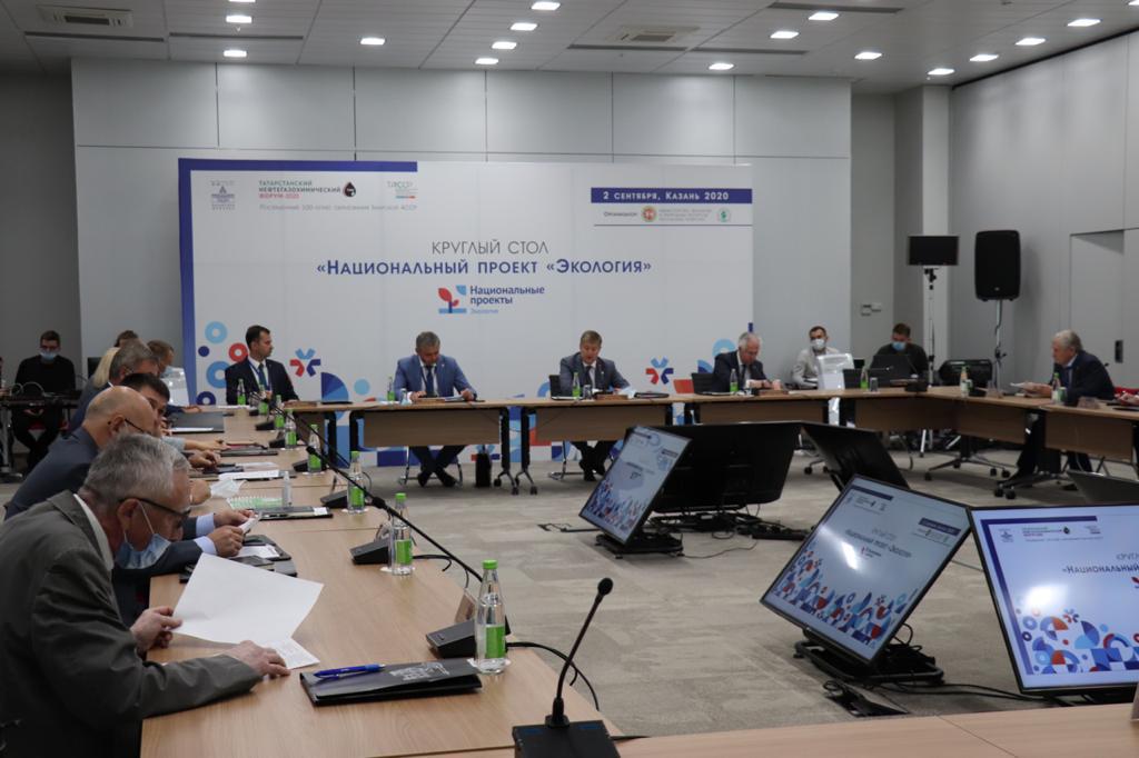Российское экологическое общество и Минэкологии Республики Татарстан провели круглый стол «Нацпроект «Экология»